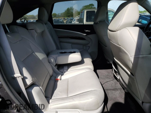 2016 Acura MDX w/Tech with VIN 5FRYD3H42GB006652, listed as a Copart auction lot 51075875 with 146,451 mi miles and Salvage Title. Bid and sale history available at carsss.com. Image 11.