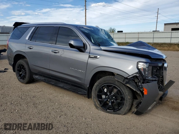 2022 GMC Yukon SLE with VIN 1GKS2AKD2NR120060, listed as a Copart auction lot 71966164 with 60,556 mi miles and Salvage Title. Bid and sale history available at carsss.com. Image 4.