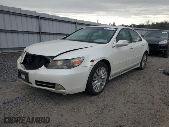 2011 Acura RL Technology with VIN JH4KB2F63BC000147, listed as a Copart auction lot 86130774 with 215,685 mi miles and Salvage Title. Bid and sale history available at DreamBid. Image 1.