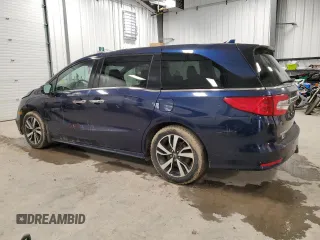 2019 Honda Odyssey Touring with VIN 5FNRL6H80KB505150, listed as a Copart auction lot 47620065 with 262,778 mi miles and Salvage Title. Bid and sale history available at carsss.com. Image 2.