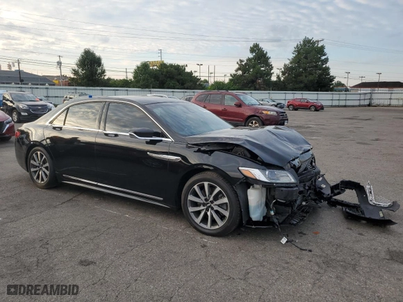 2017 Lincoln Continental Livery with VIN 1LN6L9UKXH5601881, listed as a Copart auction lot 66855244 with 162,915 mi miles and Salvage Title. Bid and sale history available at carsss.com. Image 4.