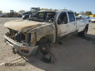 2014 Chevrolet Silverado 3500HD LTZ with VIN 1GC4K1C84EF127681, listed as a Copart auction lot 73954134 with 0 mi miles and Salvage Title. Bid and sale history available at carsss.com. Image 1.