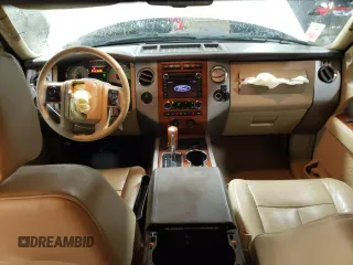 2008 Ford Expedition Eddie Bauer with VIN 1FMFU18518LA43000, listed as a Copart auction lot 49407645 with 108,053 mi miles and Salvage title. Bid and sale history available at DreamBid. Image 8.