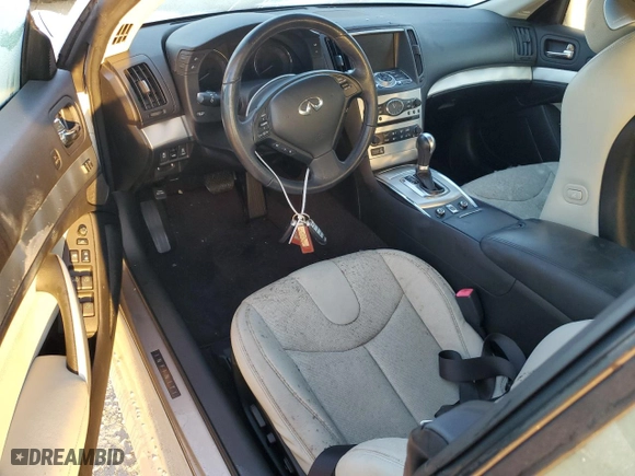 2012 Infiniti G37 Convertible with VIN JN1CV6FE9CM202288, listed as a Copart auction lot 74030244 with 0 mi miles and Non Repairable. Bid and sale history available at carsss.com. Image 8.