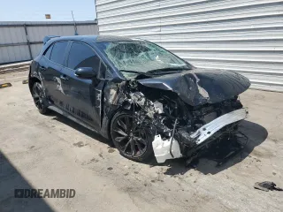 2022 Toyota Corolla Hatchback SE with VIN JTND4MBE2N3180539, listed as a Copart auction lot 66838274 with 36,582 mi miles and Salvage Title. Bid and sale history available at carsss.com. Image 4.