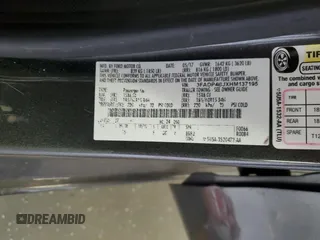 2017 Ford Fiesta SE with VIN 3FADP4BJXHM137195, listed as a Copart auction lot 62752834 with 81,289 mi miles and Salvage Title. Bid and sale history available at carsss.com. Image 24.