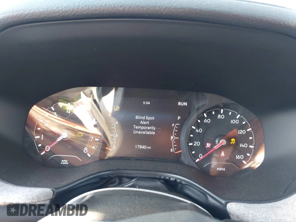 2022 Jeep Compass Latitude Lux с VIN 3C4NJDFB0NT171103, выставлен на аукционе IAAI как лот 41857327 с пробегом 17 940 миль миль и . История ставок и продаж доступна на DreamBid. Изображение 7.