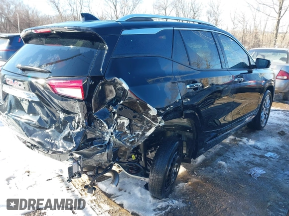 2024 GMC Terrain Denali with VIN 3GKALXEG7RL286363, listed as a IAAI auction lot 41610957 with 1,989 mi miles and . Bid and sale history available at DreamBid. Image 4.