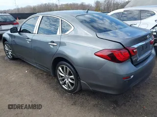 2016 Infiniti Q70 with VIN JN1BY1AR0GM270212, listed as a IAAI auction lot 41889159 with 108,760 mi miles. Bid and sale history available at carsss.com. Image 3.