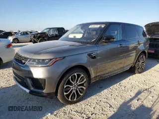 2019 Land Rover Range Rover Sport HSE with VIN SALWR2RK8KA421888, listed as a Copart auction lot 45496225 with 124,145 mi miles and Clean Title. Bid and sale history available at carsss.com. Image 1.