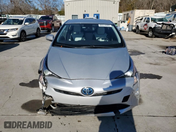 2017 Toyota Prius Two with VIN JTDKARFUXH3037331, listed as a Copart auction lot 89314285 with 74,619 mi miles and Salvage Title. Bid and sale history available at carsss.com. Image 5.