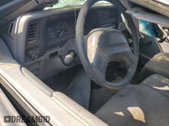 1993 Ford Ranger Splash with VIN 1FTCR11X7PTA06696, listed as a Copart auction lot 82279754 with 144,853 mi miles and Salvage title. Bid and sale history available at DreamBid. Image 8.