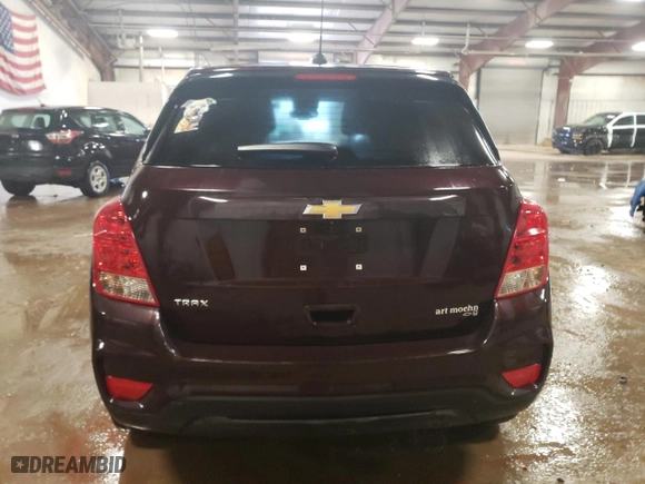 2020 Chevrolet Trax LS with VIN KL7CJKSB5LB342957, listed as a Copart auction lot 85335484 with 41,020 mi miles and Non Repairable. Bid and sale history available at carsss.com. Image 6.