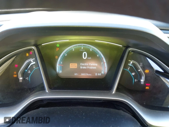 2017 Honda Civic Sedan EX-T with VIN 2HGFC1F39HH652424, listed as a IAAI auction lot 41750943 with 44,174 mi miles. Bid and sale history available at carsss.com. Image 7.