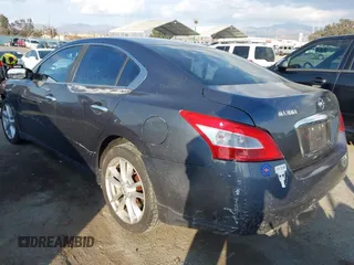 2009 Nissan Maxima SV with VIN 1N4AA51E89C827075, listed as a IAAI auction lot 41551131 with 203,304 mi miles and . Bid and sale history available at DreamBid. Image 3.