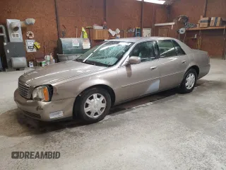2003 Cadillac DeVille with VIN 1G6KD54Y23U194654, listed as a Copart auction lot 53878435 with 77,451 mi miles and Salvage Title. Bid and sale history available at carsss.com. Image 1.