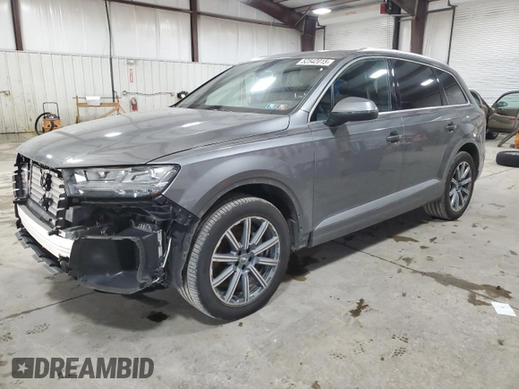 2017 Audi Q7 Premium Plus with VIN WA1LAAF78HD057758, listed as a Copart auction lot 52542015 with 79,681 mi miles and Salvage Title. Bid and sale history available at DreamBid. Image 1.