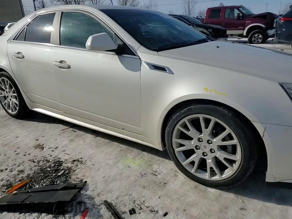 2012 Cadillac CTS Performance with VIN 1G6DL5E37C0119518, listed as a Copart auction lot 43238225 with 102,195 mi miles and Clean title. Bid and sale history available at DreamBid. Image 11.