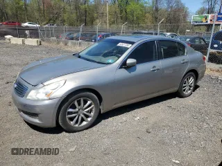 2009 Infiniti G37 Sedan x with VIN JNKCV61F59M363029, listed as a Copart auction lot 53627285 with 0 mi miles and Salvage Title. Bid and sale history available at carsss.com. Image 1.