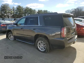 2019 GMC Yukon SLT Standard Edition with VIN 1GKS2DKC5KR155745, listed as a Copart auction lot 47500375 with 0 mi miles and Salvage Title. Bid and sale history available at carsss.com. Image 2.