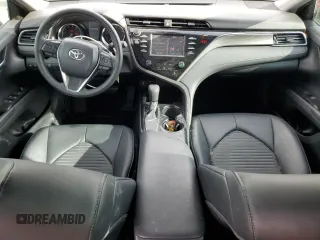 2019 Toyota Camry LE with VIN 4T1B11HK2KU804048, listed as a Copart auction lot 49124945 with 57,710 mi miles and Salvage Title. Bid and sale history available at carsss.com. Image 8.