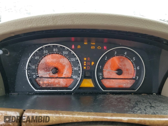 2004 BMW 7 Series 745Li with VIN WBAGN63494DS47871, listed as a Copart auction lot 60128164 with Not provided miles and Salvage title. Bid and sale history available at DreamBid. Image 9.