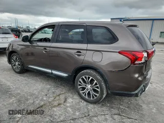 2016 Mitsubishi Outlander SE with VIN JA4AD3A36GZ022121, listed as a Copart auction lot 58557755 with 168,029 mi miles and Clean title. Bid and sale history available at DreamBid. Image 2.