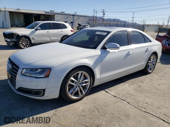 2015 Audi A8 с VIN WAUJGAFD3FN030568, выставлен на аукционе Copart как лот 75785923 с пробегом 83 911 миль миль и . История ставок и продаж доступна на DreamBid. Изображение 1.