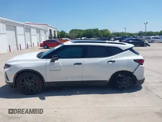 2022 Chevrolet Blazer LT with VIN 3GNKBDRS6NS147946, listed as a IAAI auction lot 42022497 with 50,608 mi miles and . Bid and sale history available at DreamBid. Image 14.
