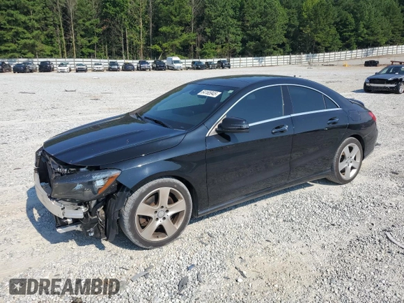 2016 Mercedes-Benz CLA 250 with VIN WDDSJ4GB4GN371220, listed as a Copart auction lot 64165945 with 60,496 mi miles and Clean title. Bid and sale history available at DreamBid. Image 1.