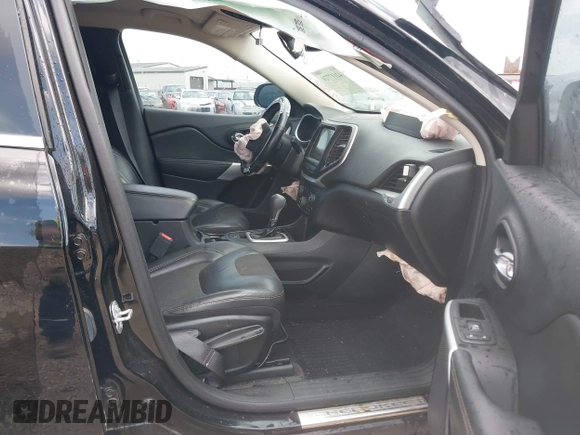 2018 Jeep Cherokee Latitude Plus with VIN 1C4PJLLB0JD511454, listed as a IAAI auction lot 42117724 with 86,684 mi miles and . Bid and sale history available at DreamBid. Image 5.