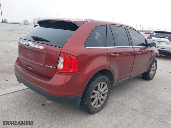 2014 Ford Edge Limited with VIN 2FMDK3KC3EBA20300, listed as a IAAI auction lot 41432932 with 193,252 mi miles. Bid and sale history available at carsss.com. Image 4.