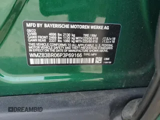 2023 MINI Countryman Cooper S with VIN WMZ83BR06P3P69166, listed as a Copart auction lot 62936015 with 12,153 mi miles and Salvage title. Bid and sale history available at DreamBid. Image 13.