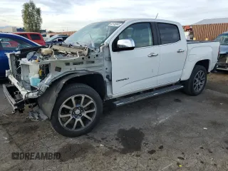 2018 GMC Canyon 4WD Denali with VIN 1GTG6EEN1J1107696, listed as a Copart auction lot 82138944 with 91,136 mi miles and Salvage Title. Bid and sale history available at carsss.com. Image 1.