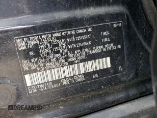 2019 Toyota RAV4 XLE with VIN 2T3P1RFV0KC054000, listed as a Copart auction lot 55255165 with 72,526 mi miles and Salvage title. Bid and sale history available at DreamBid. Image 13.