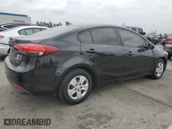 2017 Kia Forte LX with VIN 3KPFK4A72HE132834, listed as a Copart auction lot 53618005 with 122,993 mi miles and Salvage Title. Bid and sale history available at carsss.com. Image 3.