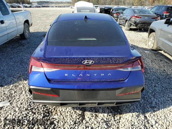 2024 Hyundai Elantra SEL with VIN KMHLS4DG4RU786277, listed as a Copart auction lot 82040184 with 8,561 mi miles and Salvage title. Bid and sale history available at DreamBid. Image 6.