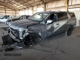 2023 Chevrolet Tahoe Commercial with VIN 1GNSCLED5PR133377, listed as a Copart auction lot 55995425 with 35,173 mi miles and Salvage title. Bid and sale history available at DreamBid. Image 1.