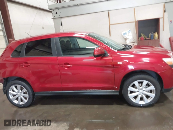 2015 Mitsubishi Outlander Sport ES with VIN 4A4AP3AU8FE001453, listed as a IAAI auction lot 41743424 with 84,528 mi miles. Bid and sale history available at carsss.com. Image 14.