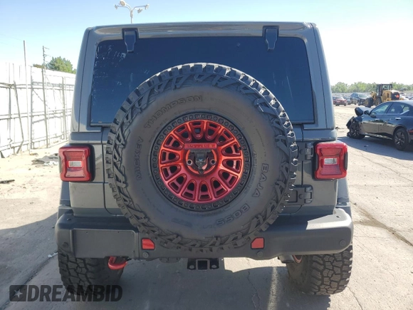 2020 Jeep Wrangler Unlimited Rubicon z VIN 1C4HJXFN1LW197533, wystawiony jako Copart lot #61822345 z przebiegiem 42 522 mil mil oraz Szkoda całkowita • Salvage title. Historia ofert i sprzedaży dostępna na DreamBid. Obrazek 6.