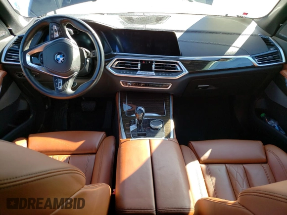 2019 BMW X5 xDrive40i with VIN 5UXCR6C50KLL23736, listed as a Copart auction lot 38558983 with 16,571 mi miles. Bid and sale history available at carsss.com. Image 8.