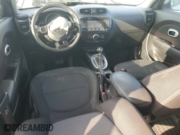 2018 Kia Soul + with VIN KNDJP3A50J7560864, listed as a Copart auction lot 53002155 with 43,968 mi miles and Salvage Title. Bid and sale history available at carsss.com. Image 8.