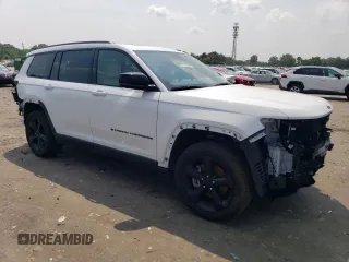 2025 Jeep Grand Cherokee Limited z VIN 1C4RJKBG9S8635667, wystawiony jako Copart lot #59854665 z przebiegiem 6 250 mil mil oraz Szkoda całkowita • Salvage title. Historia ofert i sprzedaży dostępna na DreamBid. Obrazek 4.