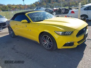 2017 Ford Mustang EcoBoost Premium with VIN 1FATP8UH3H5245063, listed as a IAAI auction lot 40810938 with 76,232 mi miles. Bid and sale history available at carsss.com. Image 1.