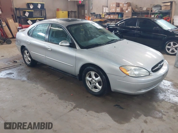 2003 Ford Taurus SES Standard with VIN 1FAFP55U13G222465, listed as a IAAI auction lot 42168336 with 128,078 mi miles. Bid and sale history available at carsss.com. Image 1.