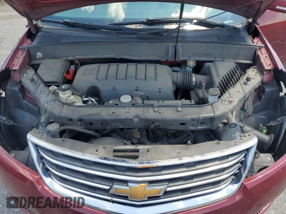 2015 Chevrolet Traverse LT with VIN 1GNKVGKD6FJ319271, listed as a Copart auction lot 58683735 with 106,573 mi miles and Salvage title. Bid and sale history available at DreamBid. Image 12.