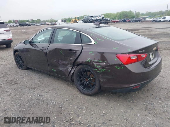 2016 Chevrolet Malibu LT with VIN 1G1ZE5STXGF180486, listed as a IAAI auction lot 42166425 with 188,851 mi miles and . Bid and sale history available at DreamBid. Image 3.