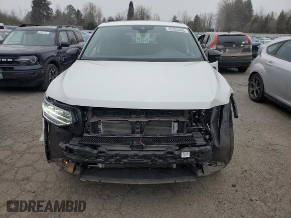 2022 Volkswagen Tiguan SE R-Line Black z VIN 3VV8B7AX4NM095511, wystawiony jako Copart lot #45333955 z przebiegiem 13 679 mil mil oraz Szkoda całkowita • Salvage title. Historia ofert i sprzedaży dostępna na DreamBid. Obrazek 5.