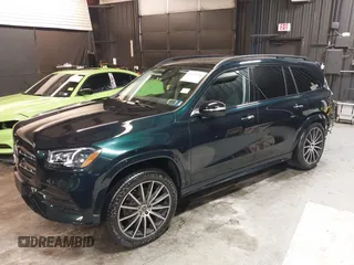 2023 Mercedes-Benz GLS 450 with VIN 4JGFF5KE7PA964853, listed as a IAAI auction lot 42129116 with 23,753 mi miles and . Bid and sale history available at DreamBid. Image 2.