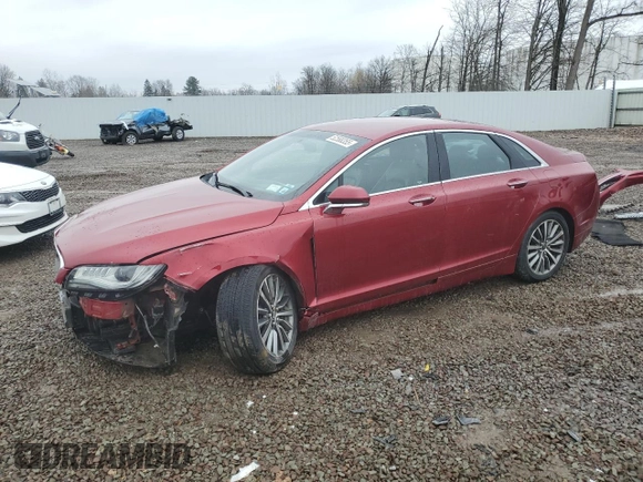 2018 Lincoln MKZ Premiere with VIN 3LN6L5B96JR617927, listed as a Copart auction lot 52588355 with 113,603 mi miles and Salvage Title. Bid and sale history available at DreamBid. Image 1.
